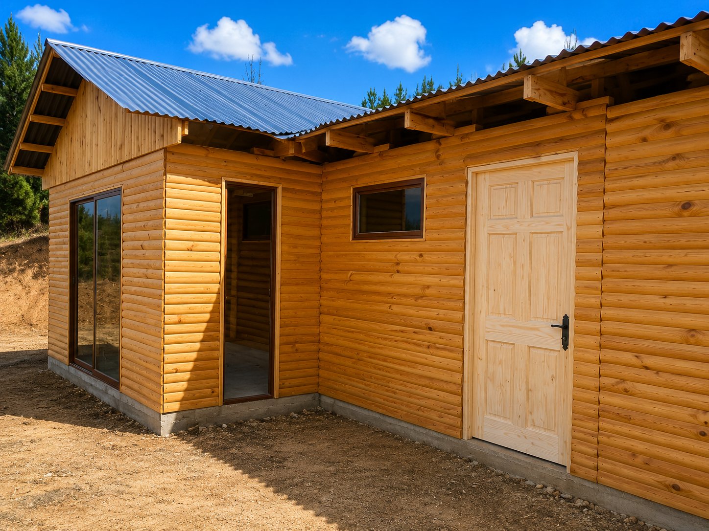 Casa prefabricada 72m² O'Higgins Maule - Nayo Construcciones