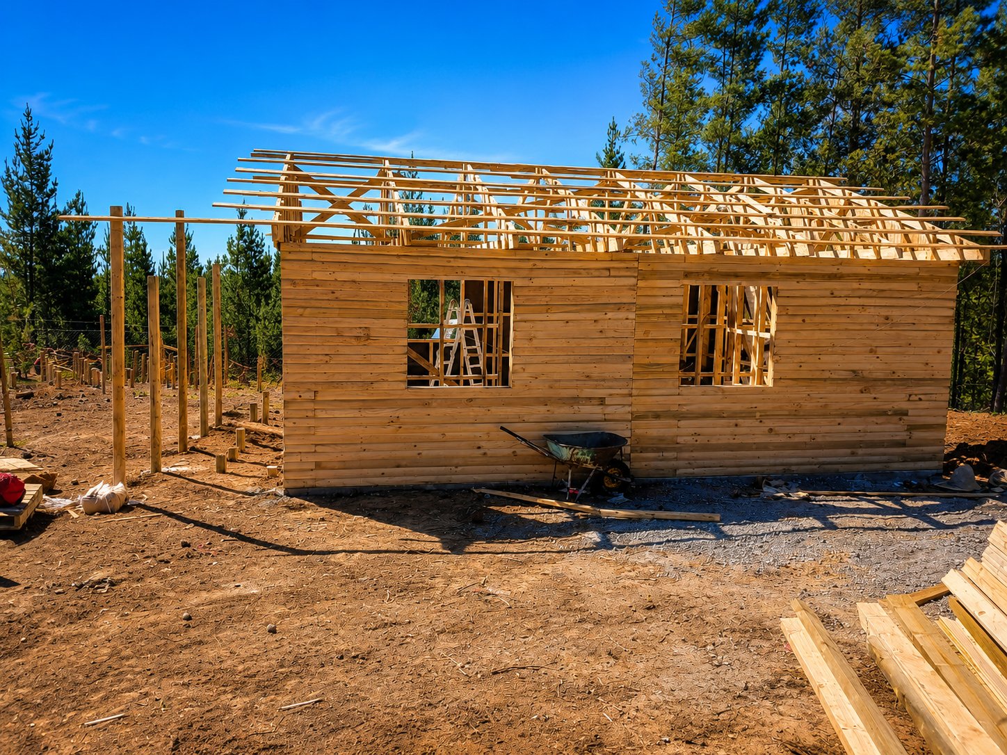 Casa en construcción