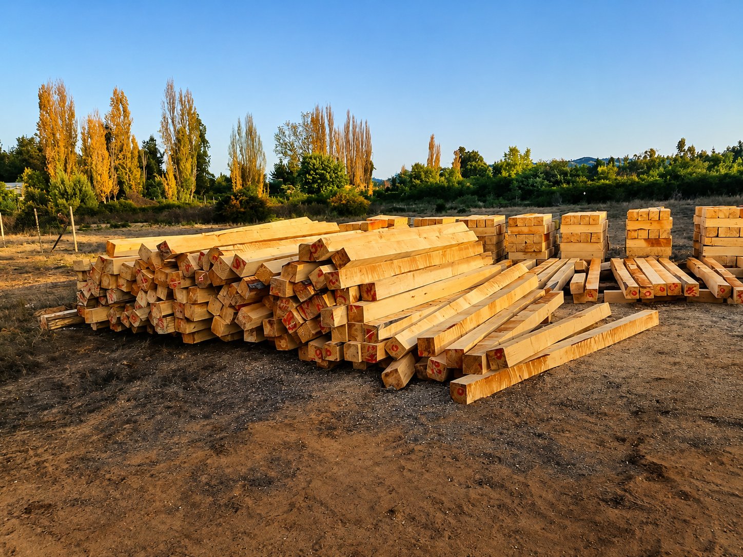 Stock madera barraca Nayo Paredones O'Higgins