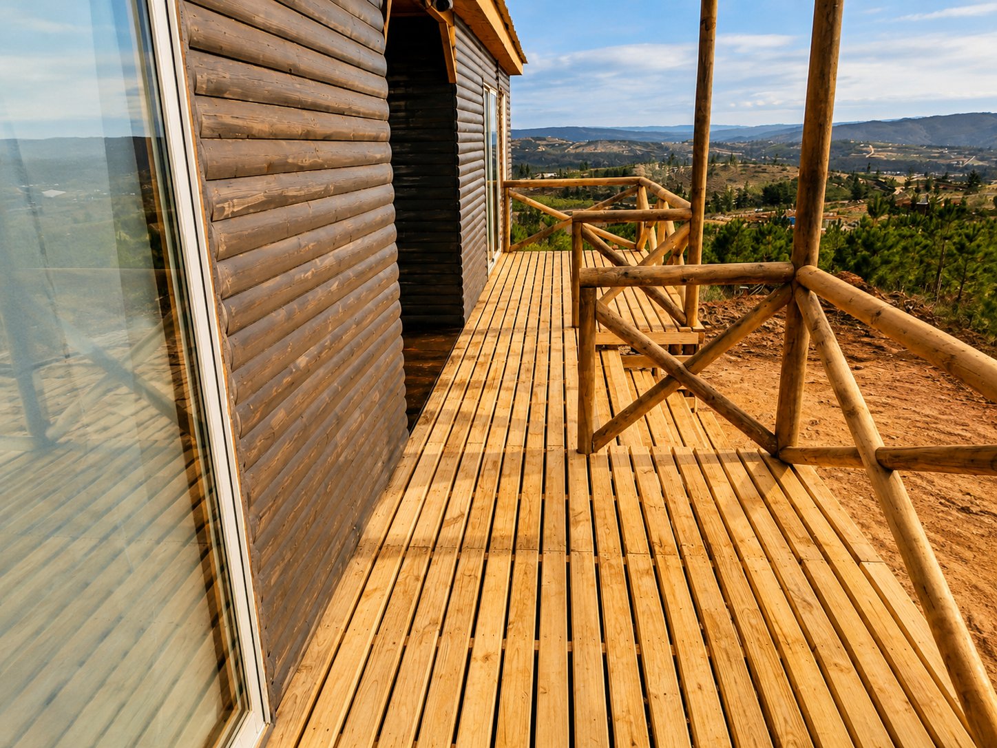 Terraza con vista